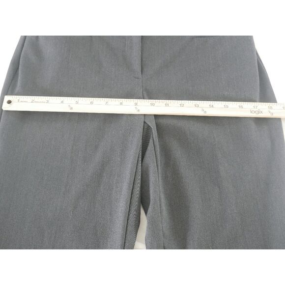 Alfani Womens Wide-Leg Trouser Pants Gray Size 4S - Picture 5 of 7